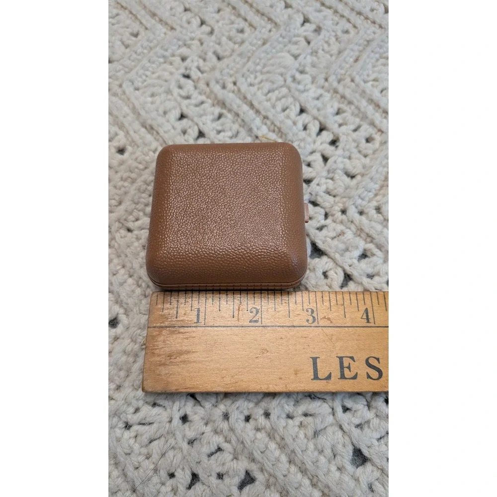 Vintage Seth Thomas Travel Alarm Clock Brown Folding Case Working Wind Up Taiwan